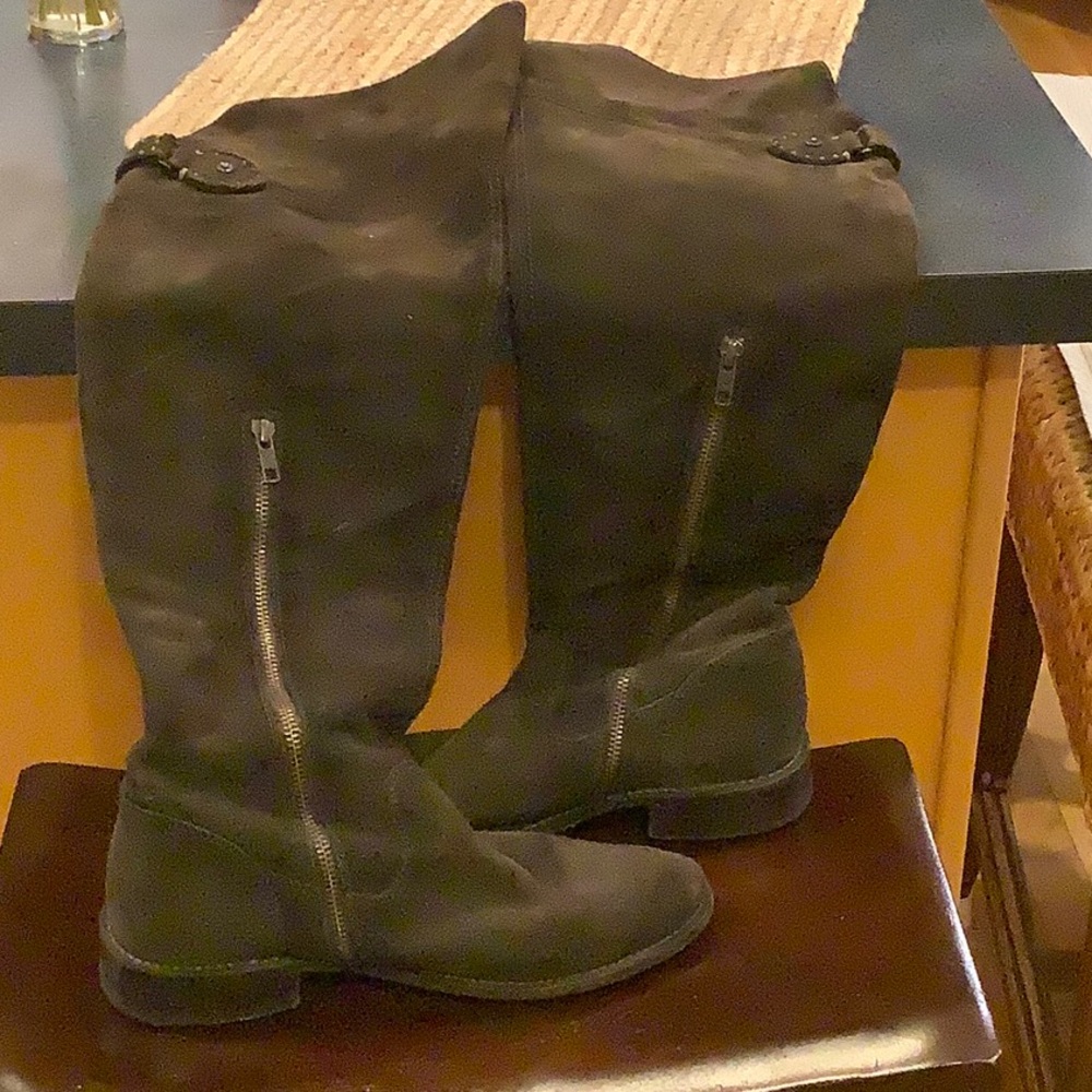 Frye over the knee boot